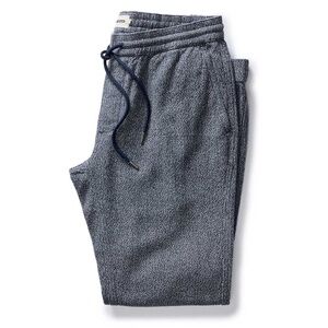 Taylor Stitch | The Après Pant in Navy Linen Tweed | Size: XL